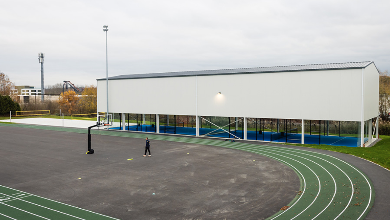 Terrain de basketball