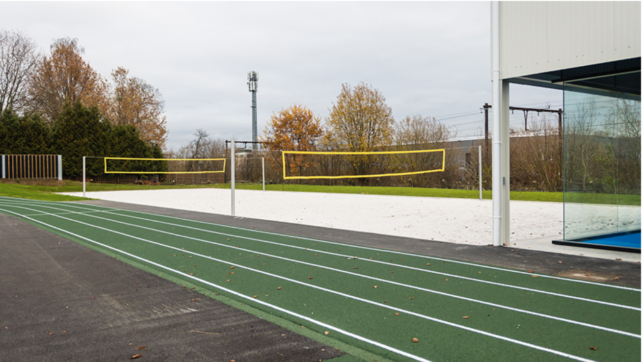 Terrain de beach volley